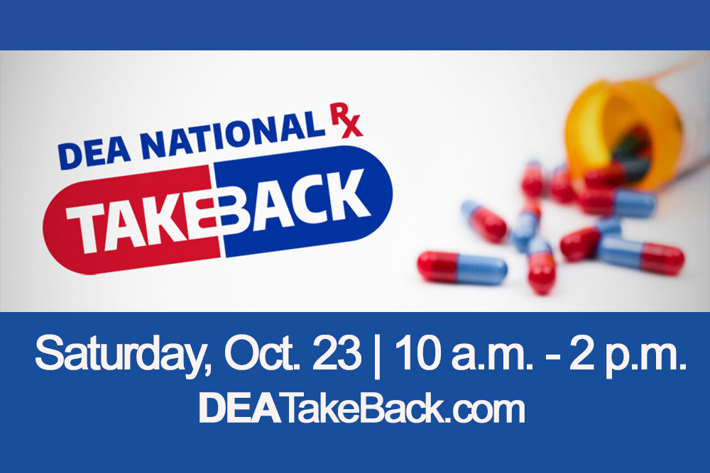 Drug Take Back october news item image