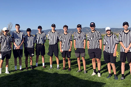 Recreation flag football officials