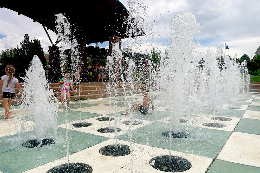 Fountains at Civic Green Park