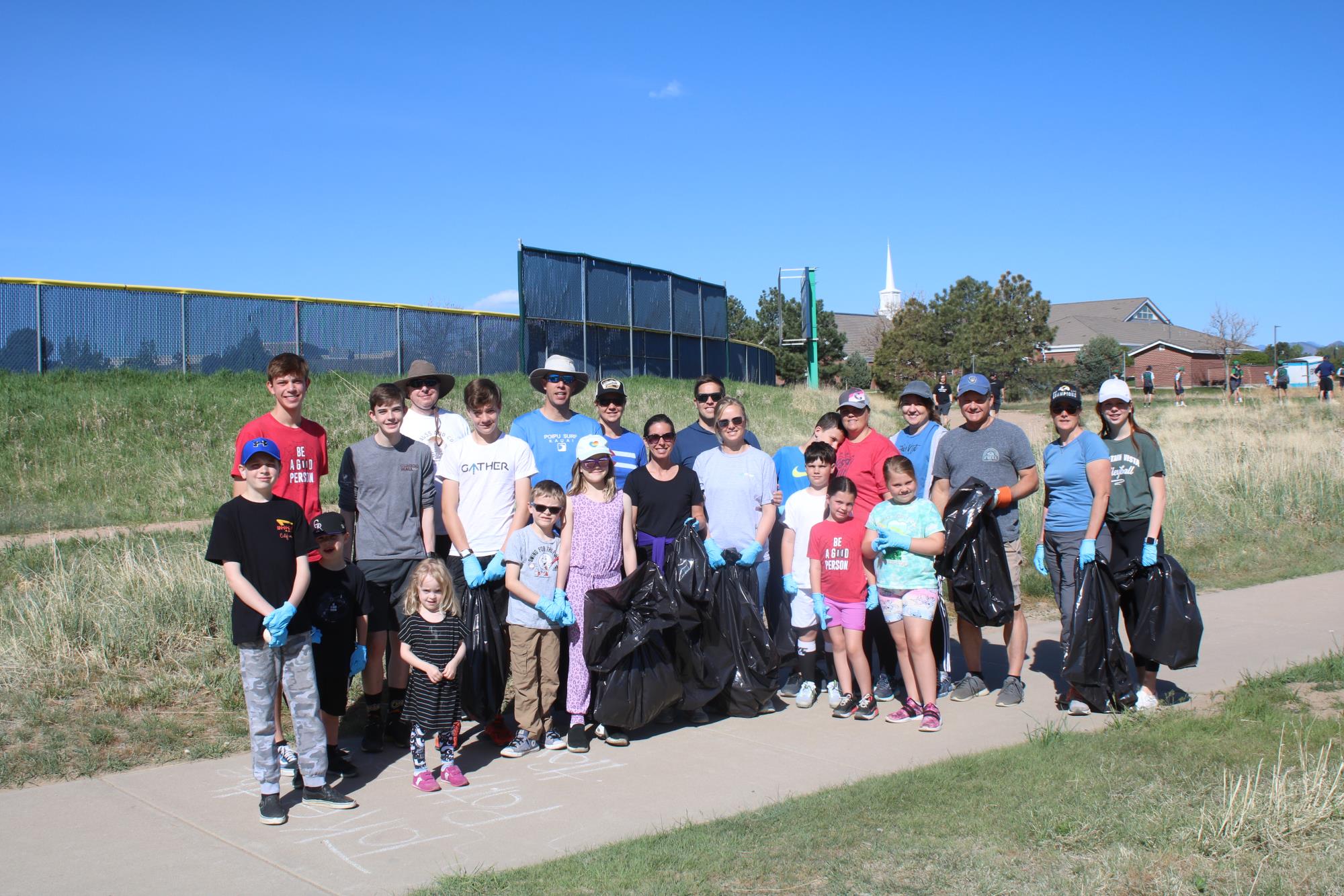 Group of volunteers at 2022 Renew the Ranch