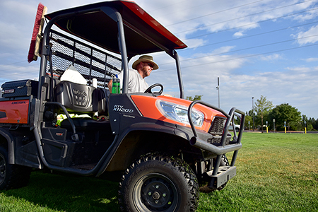 Parks Maintenance Kubota Matthew Winfield