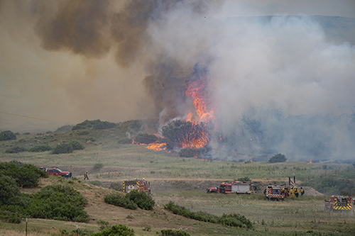 Chatridge 2 Fire